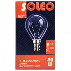 Kula prz.40w e14 wysokotemperaturowa  soleo 