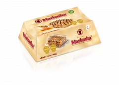 Torcik marlenka miodowy z orzeszkami 