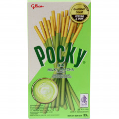 Paluszki Pocky Choco matcha green tea 