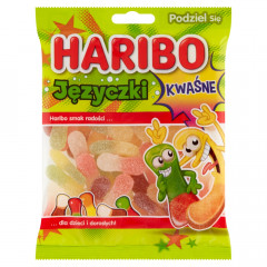 Żelki Haribo kwaśne języczki 