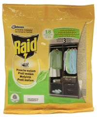 Raid Kulki przeciw molom o zapachu zielonej herbaty 