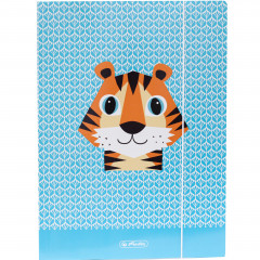 Teczka z gumką herlitz rysunkowa a4 cute animals 