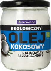 Olej kokosowy eko 420g naturavena 
