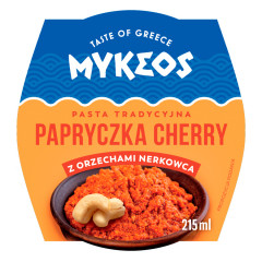 Pasta Mykeos papryczka cherry z orzechami nerkowca 
