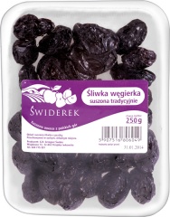 Śliwki świderek Węgierki suszone tradycyjnie 