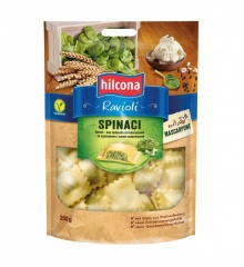 Ravioli ze szpinakiem i serem mascarpone 