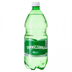 Woda lgaz Piwniczanka mineralna średnionasycona co2 1l + kaucja 50 gr 