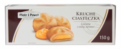 Ciastka Piotr i Paweł z kremem o smaku advocat