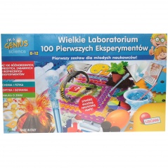 I'M genius " Wielkie laboratorium 100 pierwszych eksperymentów " 