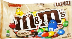Draże m&m's z migdałami oblane czekoladą 