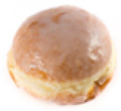 Pączek z marmoladą 