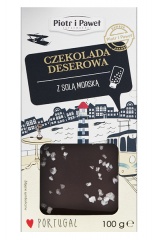 Czekolada deserowa z solą morską 