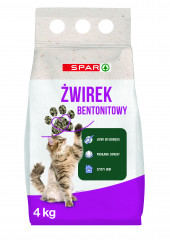 Żwirek Spar dla kota bentonitowy 