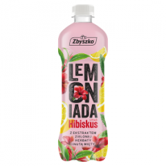 Napój Zbyszko lemoniada smak hibiskusowy niegazowany 555 ml 