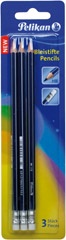 Ołówek Pelikan HB z gumką 3 sztuki
