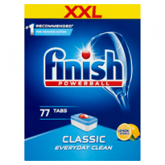 Finish Powerball Classic. Tabletki do mycia naczyń w zmywarce 77 cytrynowe