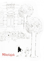 Notes kształtowy a6 mikołajek 