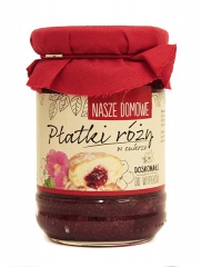 Przecier z płatków róż nasze domowe 