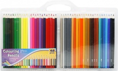Kredki ołówkowe 48 kolorów 