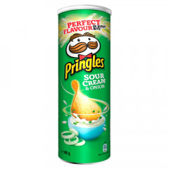 Chipsy pringles śmietana cebula 