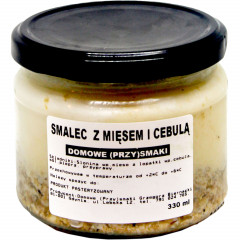 Smalec  "Domowe przysmaki " z mięsem 