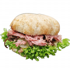 Kanapka bistro z wieprzowiną szt 