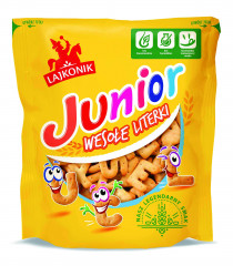 Lajkonik Junior Krakersy Wesołe Literki 140g