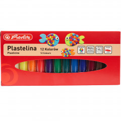 Herlitz Plastelina 12 kolorów
