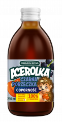 Sok 100% Premium Rosa acerola-porzeczka butelka 