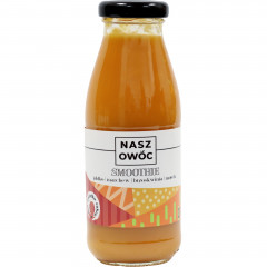 Smoothie Nasz Owoc jabłko-marchew-brzoskwinia-morela butelka 