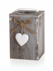 Świecznik soli heart 11,5cm 