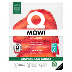 Mowi Signature Łosoś marynowany o smaku buraka 
