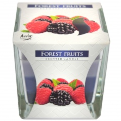 Świeca zapachowa trójkolorowa leśne owoce