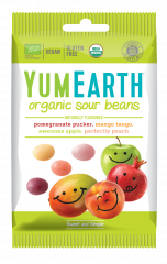 Cukierki Yumearth organic kwaśne fasolki 