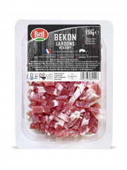 Bekon Bell lardons wędzony kostka 150g 