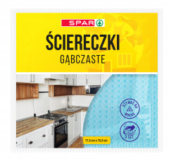 Ściereczka Spar gąbczasta 