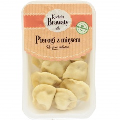 Pierogi z mięsem chłodzone 350g kuchnia brawaty 