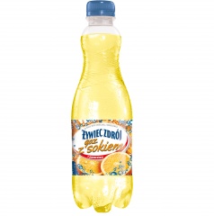 Żywiec Zdrój Gaz z Sokiem gazowany o smaku pomarańczowym 0,5 l