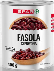 Fasola Spar czerwona konserwowa puszka 