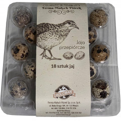 Jaja przepiórcze 18 szt Holcman 
