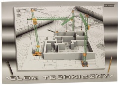 Blok techniczny A4  bloki szkolne 