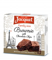 Familijny brownie z kawałkami czekolady 