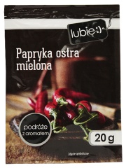 Papryka ostra - lubię:) 