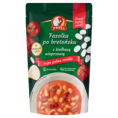 Fasolka po bretońsku z kiełbasą wieprzową450 g