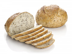 Chleb z siemieniem lnianym krojony 450g 
