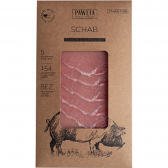 Schab Pawęta wieprzowy dojrzewający plastry 