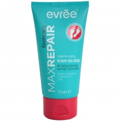 Evree max repair regenerujący krem do stóp 
