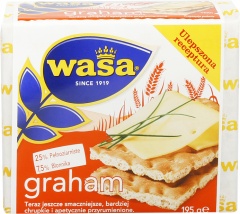 Pieczywo Wasa chrupkie graham 
