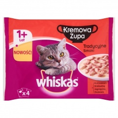 Whiskas tradycyjne krem zupa 4*85 