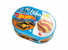 Lody Koral Vibes Hot Wheels truskawka i cytryna 